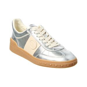 Valentino Upvillage Leather Sneaker, Grey